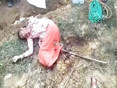 They had no mercy on this woman