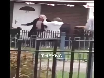 Old man was stabbed in fight