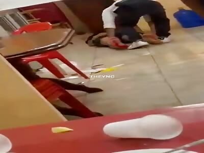 Man killed while eating