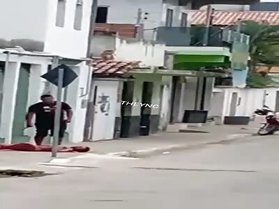 Stabbed to death in cold blood