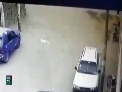 hitman unloads his gun on truck driver
