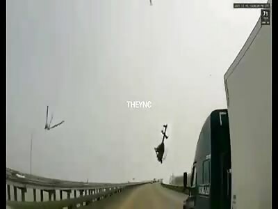 Brutal Helicopter Crash (with aftermath)