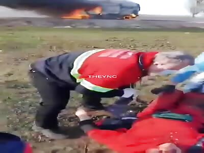 Ambulance driver killed after Russian attack