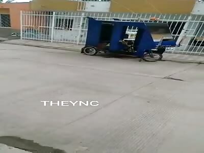 Last moments of life after being shot