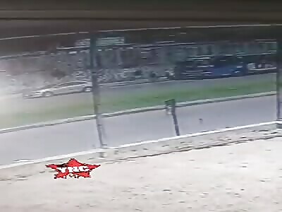 Man crushed by bus