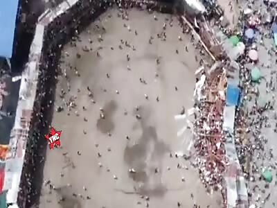 5 Dead After Bullfight Stand Collapses In Colombia