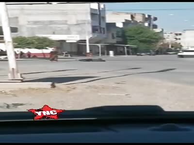 The woman shot her husband dead.