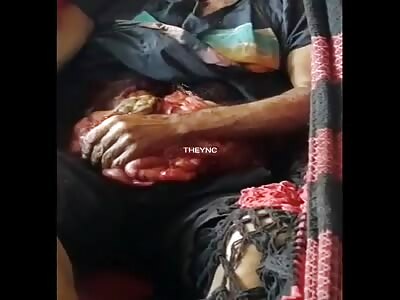 Friend asleep in the hammock