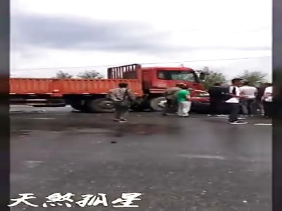 Killed in an accident