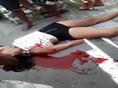 woman killed to shot in the head!