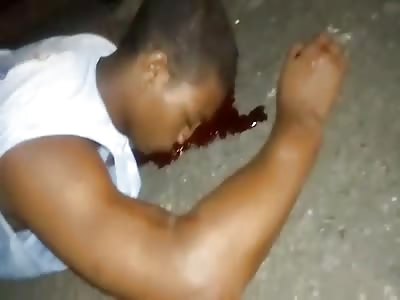 Brutal accident motorcycle