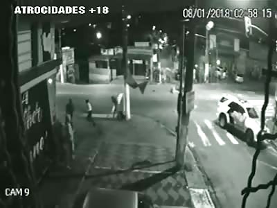 accident in police chase