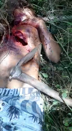 Man Savagely Murdered with Hoe Blows to Chest, Neck and Head