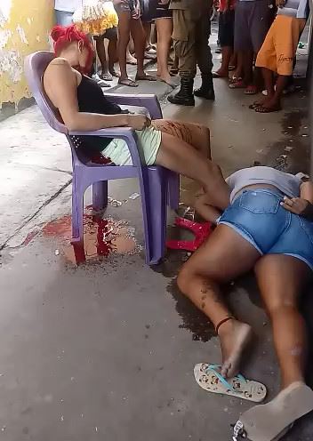 Graphic Execution Aftermath .