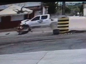 Motorcyclist Killed Instantly by a speeding Van