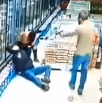 Off Duty Cop Always On Time