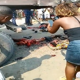 CONGO: Brutal Accident Leaves Carnage on the Ground