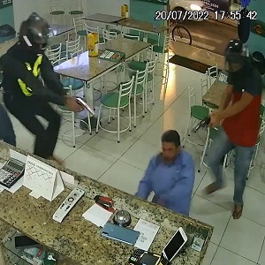 Ruthless Execution Inside Restaurant {3 Angles}