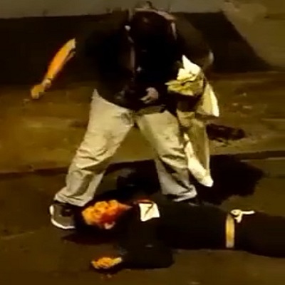 Throat Gets Perforated with a Switchblade