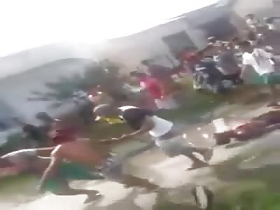 Man was lynched by the people 