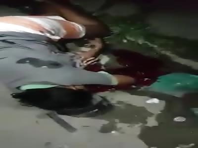 Guy got murdered by enemies 