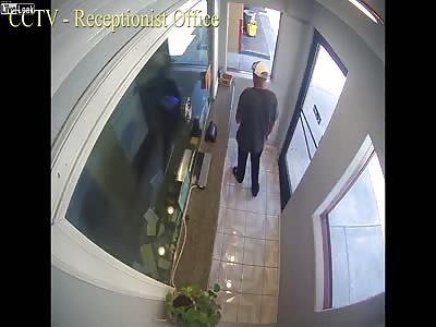 Murder Suspect Killed in LAPD officer-involved shooting - from inside