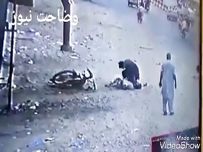 Thief Caught & Beaten