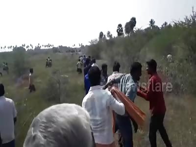 Leopard attack in southern India