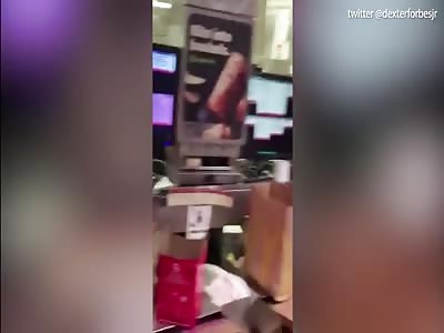 Brawl at McDonald's after mom asks teens to leave play area