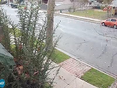 Sickening moment woman drags tiny dog behind electric scooter