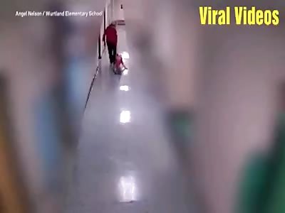 Female Teacher drags autistic student across the floor