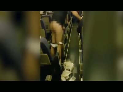 Man on russian flight pulls trousers down and urinates in the aisle