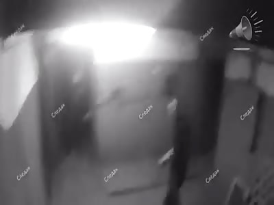 The drugged man attacked the machete