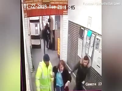 Man chases terrified Tesco customers with axe