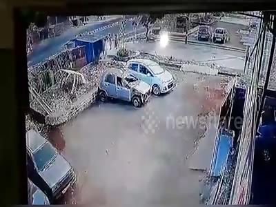 Five injured in gas explosion in India