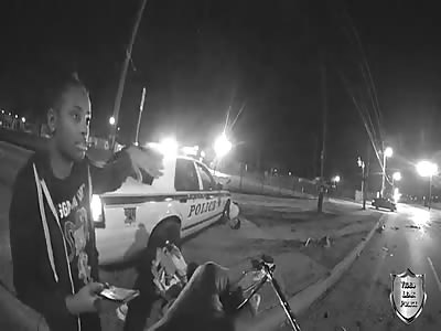 Tulsa Police Officer Crash