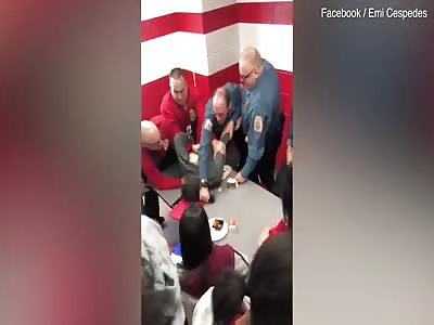 School security staff punch a 15-year-old student in America