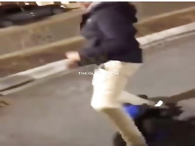 Dude Gets Jumped At The Drive Thru During A 1v1!