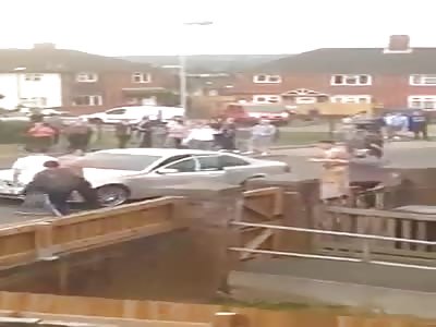 Street Fight on a UK residential street