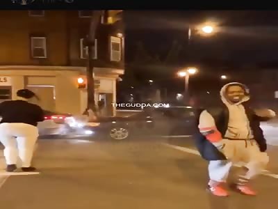 Road Rage Turns Into A Demolition Derby!