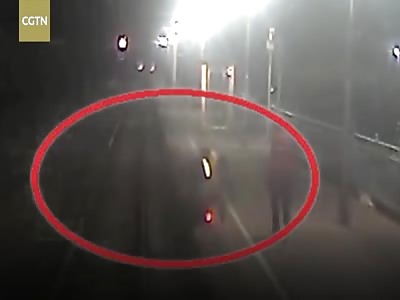 Woman stopped from throwing herself in front of high-speed train