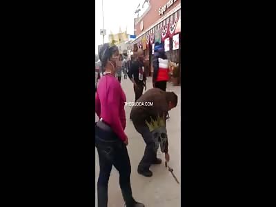 Dude Came In With A Flying Kick Out Of Nowhere