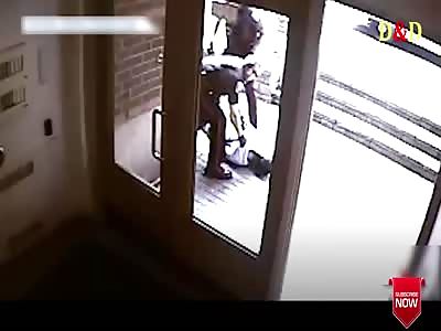 Footage captures dramatic confrontation