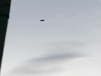 Another spinning, spiked UFO over Mexico City