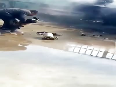 carry away a burnt body