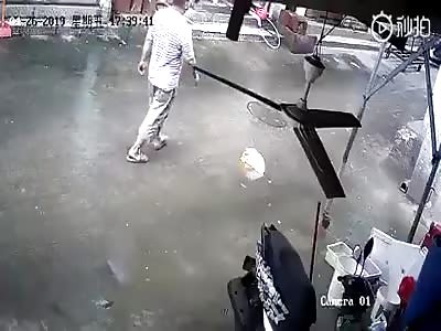 Lucky Man Misses Death my a Millimeter 