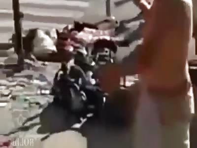 (full video) drunk runs over several victims in Buenos Aires