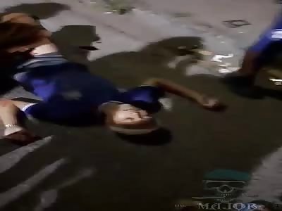 injured man with multiple shots