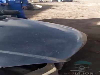 victims of an accident in Brazil