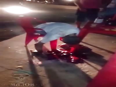 Man was brutally murdered with several shots and slow blooding